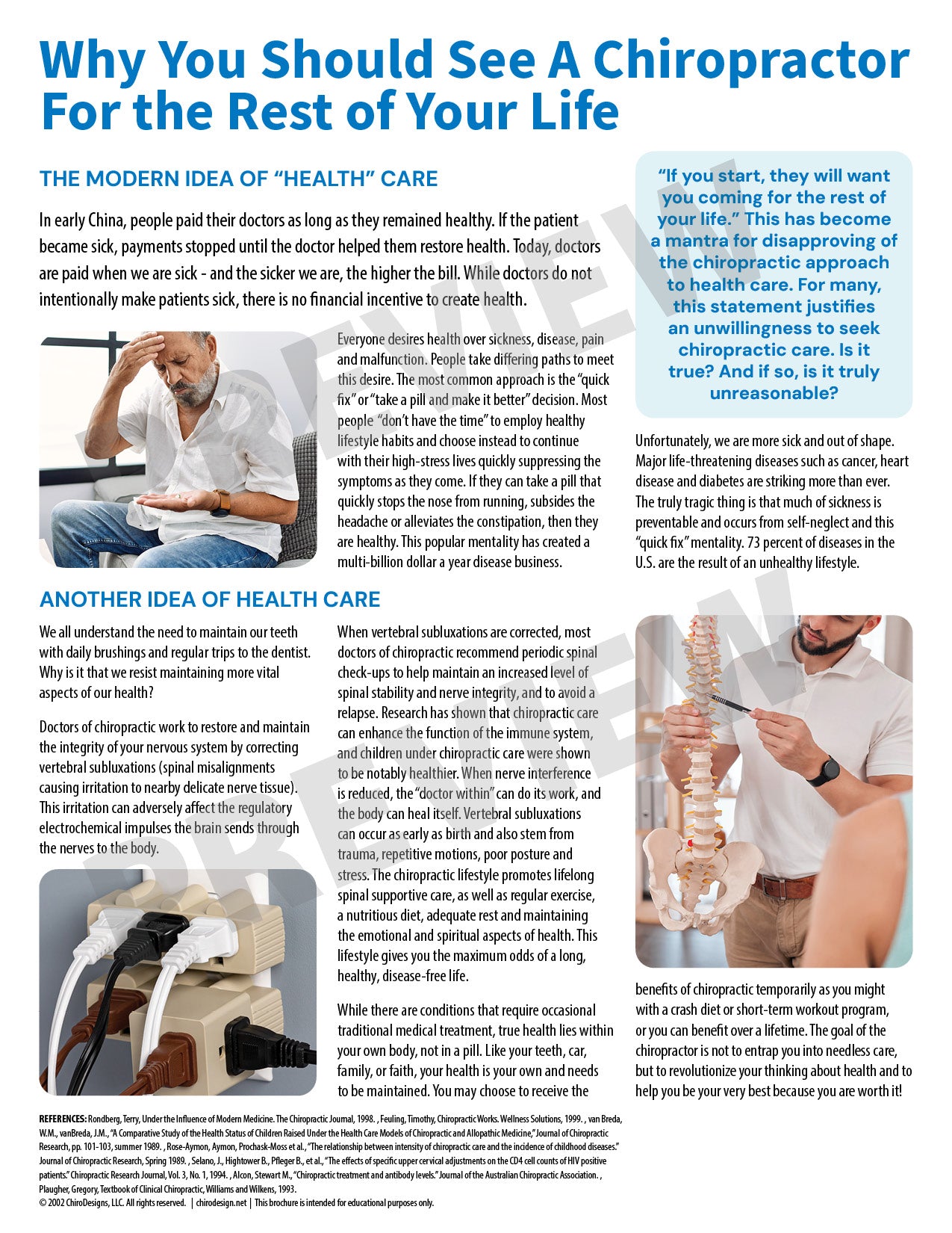 Why You Should See A Chiropractor for the Rest of Your Life Digital Download