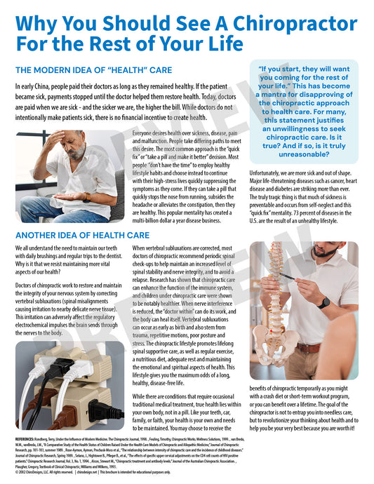 Why You Should See A Chiropractor for the Rest of Your Life Digital Download